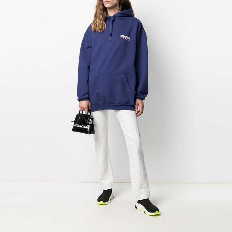 Balenciaga Balenciaga Wave Logo Hoodie Size M Size M / US 6-8 / IT 42-44 - 8 Thumbnail