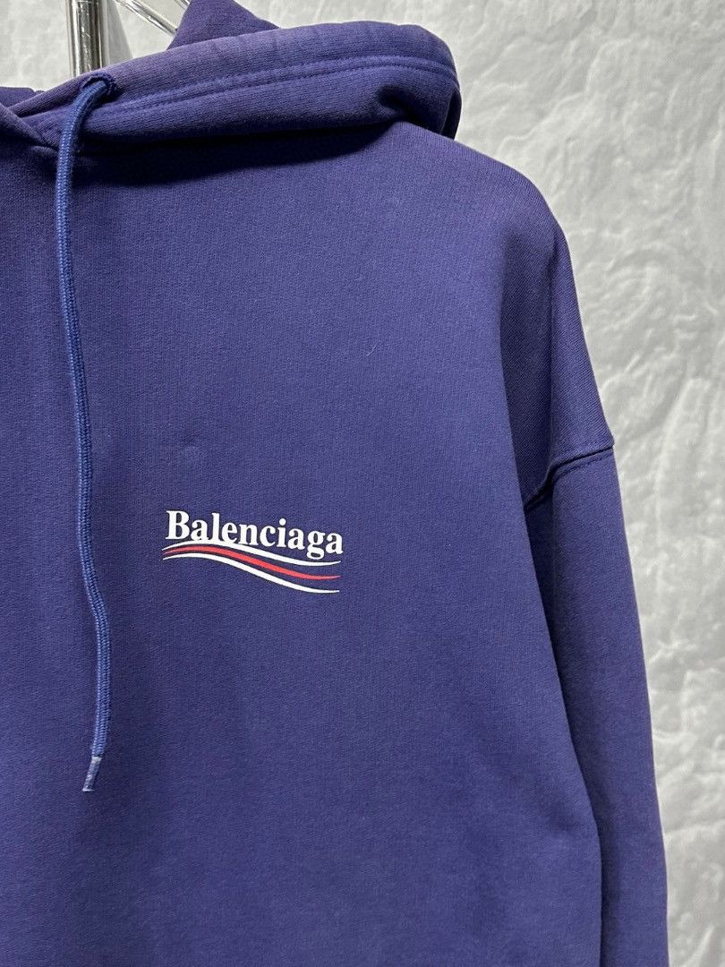 Balenciaga Balenciaga Wave Logo Hoodie Size M Size M / US 6-8 / IT 42-44 - 7 Thumbnail