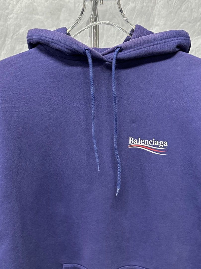 Balenciaga Balenciaga Wave Logo Hoodie Size M Size M / US 6-8 / IT 42-44 - 5 Thumbnail