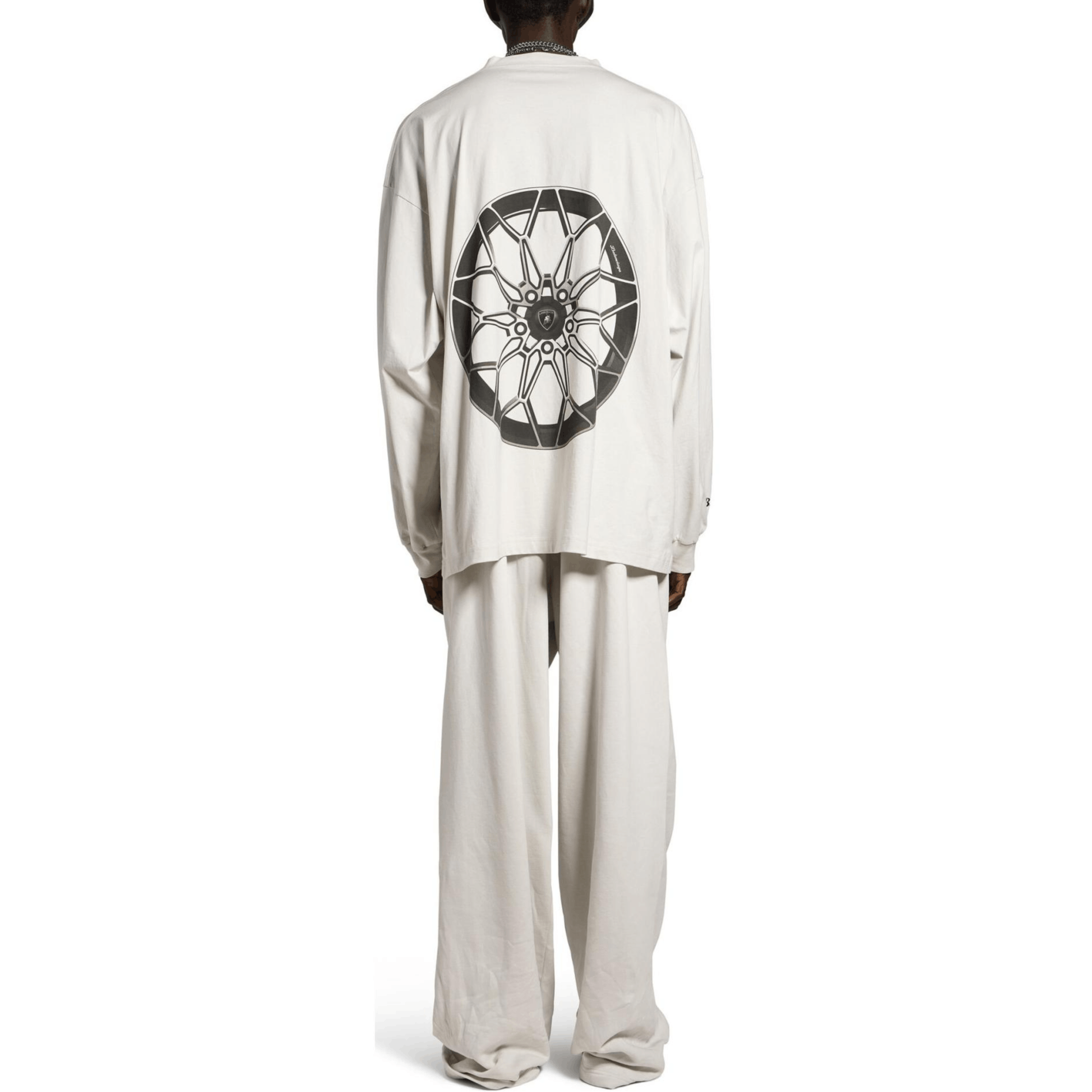 Balenciaga Balenciaga x Lamborghini Graphic Long Sleeve T-Shirt Size 4 Size US XL / EU 56 / 4 - 8 Thumbnail