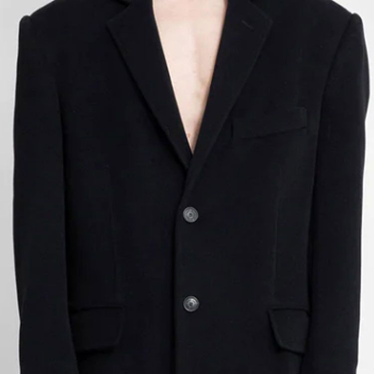 Balenciaga Balenciaga Wool Cashmere Heavy Coat Size 2 Size US M / EU 48-50 / 2 - 8 Thumbnail