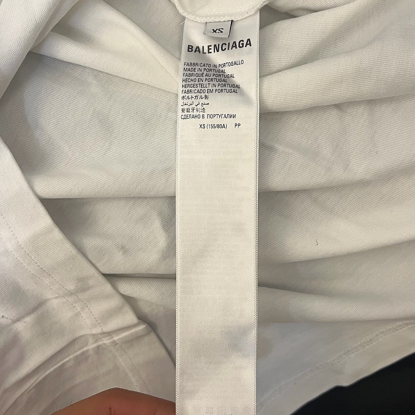 Balenciaga Balenciaga 520 Digital Logo T-Shirt XS Size US XS / EU 42 / 0 - 4 Thumbnail