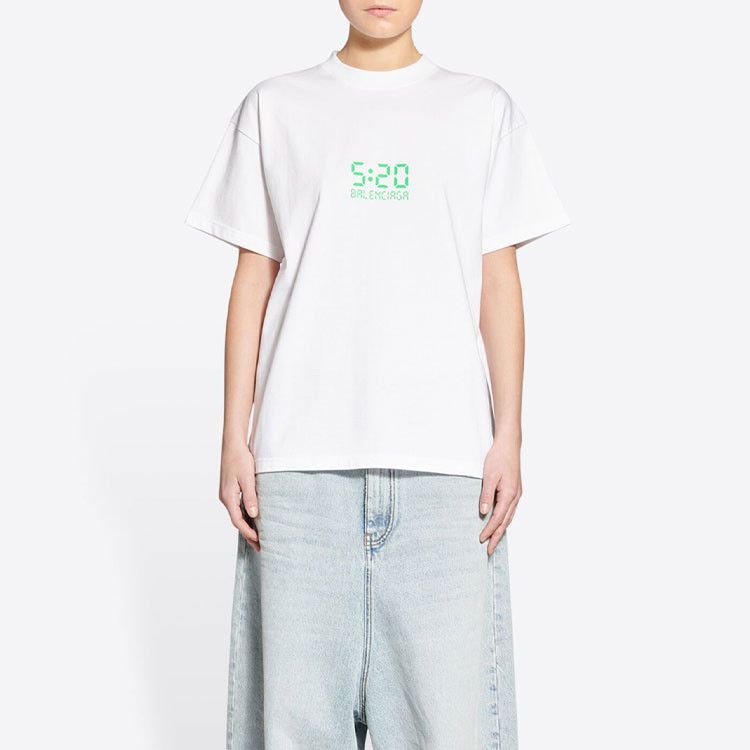 Balenciaga Balenciaga 520 Digital Logo T-Shirt XS Size US XS / EU 42 / 0 - 7 Thumbnail