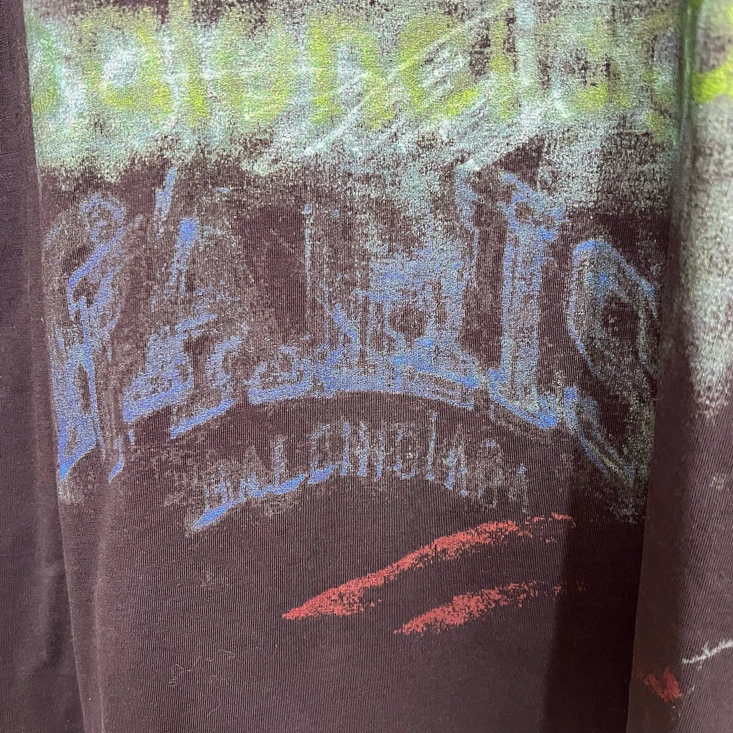 Balenciaga Balenciaga Graphic Print T-Shirt Size S Size US S / EU 44-46 / 1 - 6 Thumbnail
