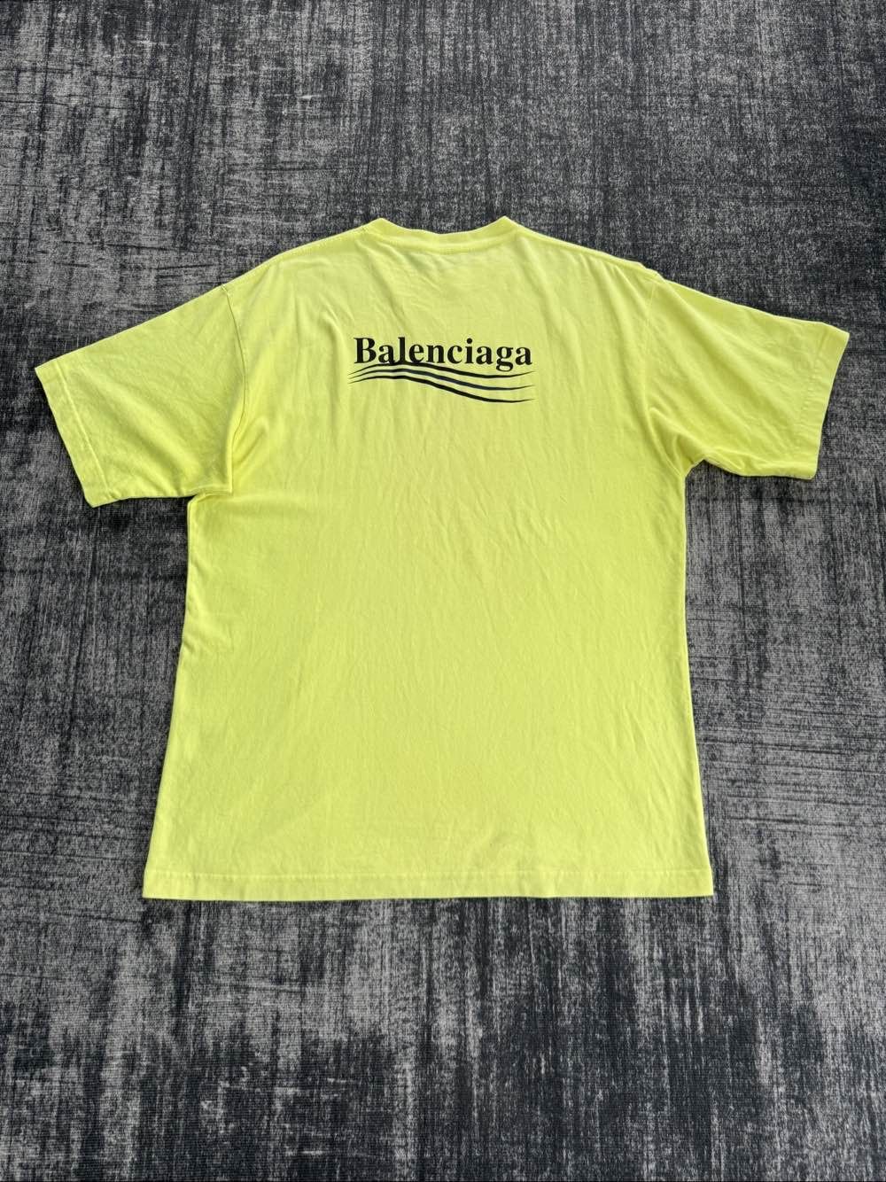 Balenciaga Balenciaga Wave Logo T-Shirt Size XS Size US XS / EU 42 / 0 - 2 Thumbnail