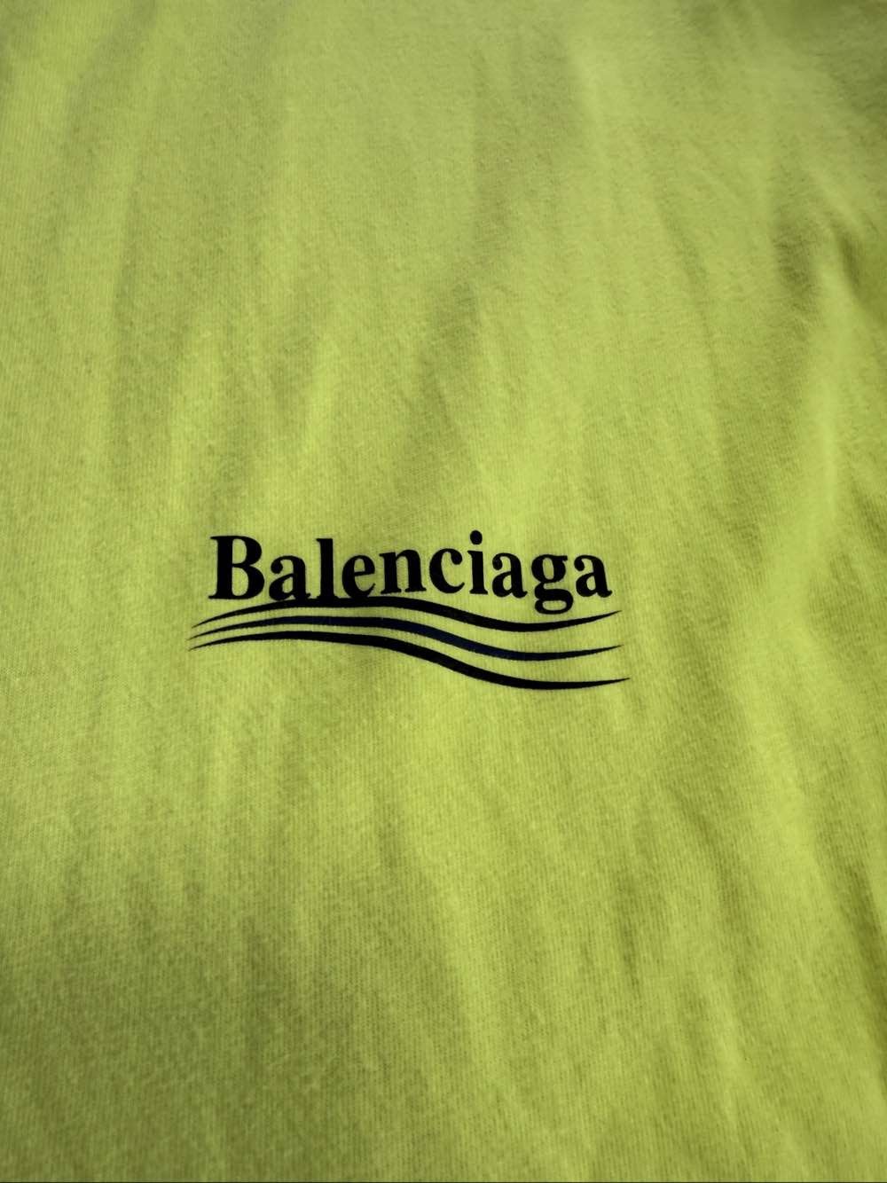 Balenciaga Balenciaga Wave Logo T-Shirt Size XS Size US XS / EU 42 / 0 - 5 Thumbnail