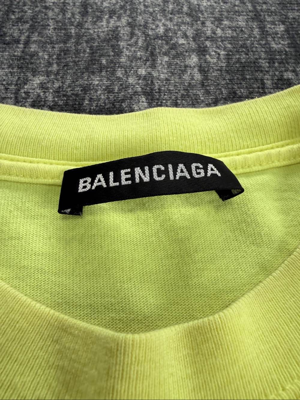 Balenciaga Balenciaga Wave Logo T-Shirt Size XS Size US XS / EU 42 / 0 - 3 Thumbnail