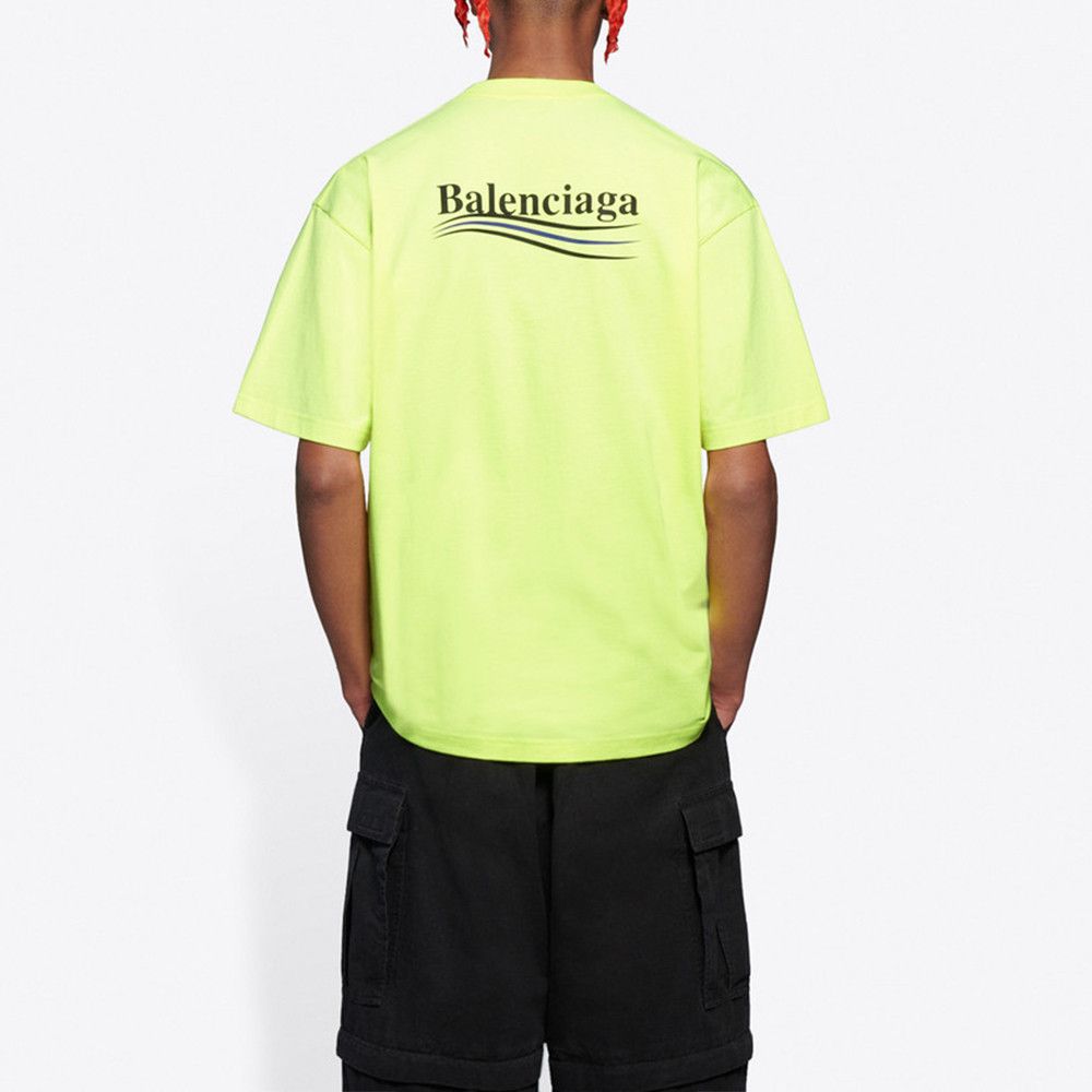 Balenciaga Balenciaga Wave Logo T-Shirt Size XS Size US XS / EU 42 / 0 - 8 Thumbnail