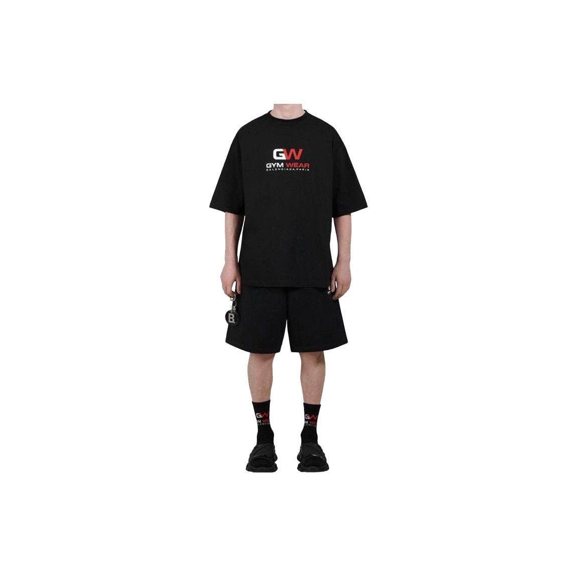 Balenciaga Balenciaga Gym Wear Logo T-Shirt Size XS Size US XS / EU 42 / 0 - 6 Thumbnail