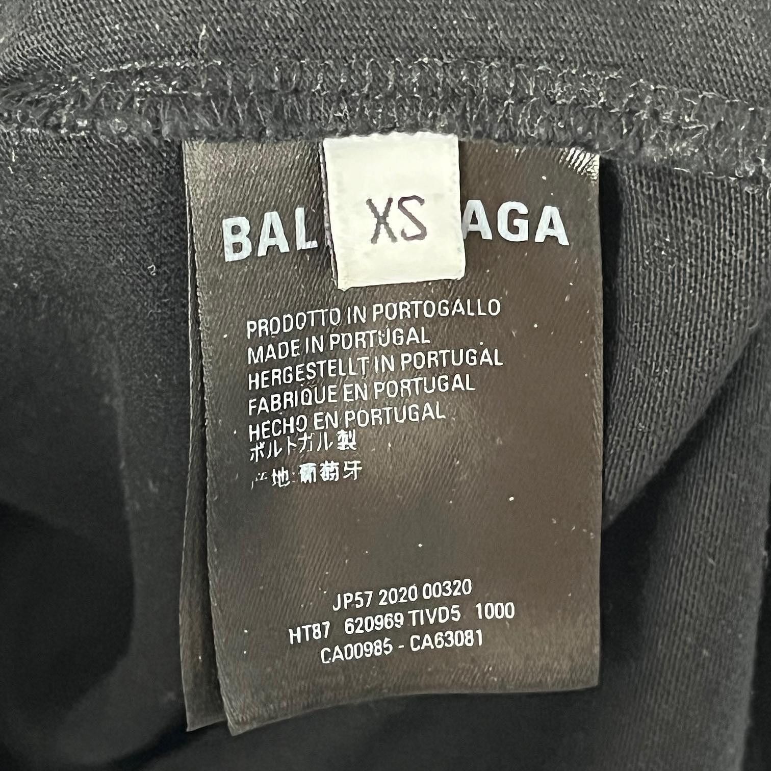Balenciaga Balenciaga Gym Wear Logo T-Shirt Size XS Size US XS / EU 42 / 0 - 4 Thumbnail