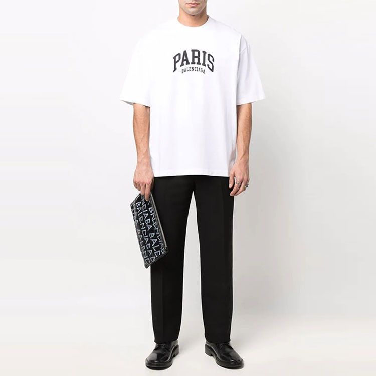 Balenciaga Balenciaga Paris Logo T-Shirt Size XS Size US XS / EU 42 / 0 - 8 Thumbnail
