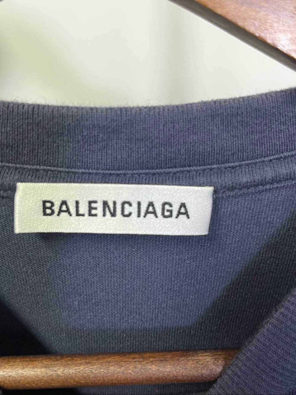 Balenciaga Balenciaga Laurel Logo T-Shirt Size S Size S / US 4 / IT 40 - 3 Thumbnail
