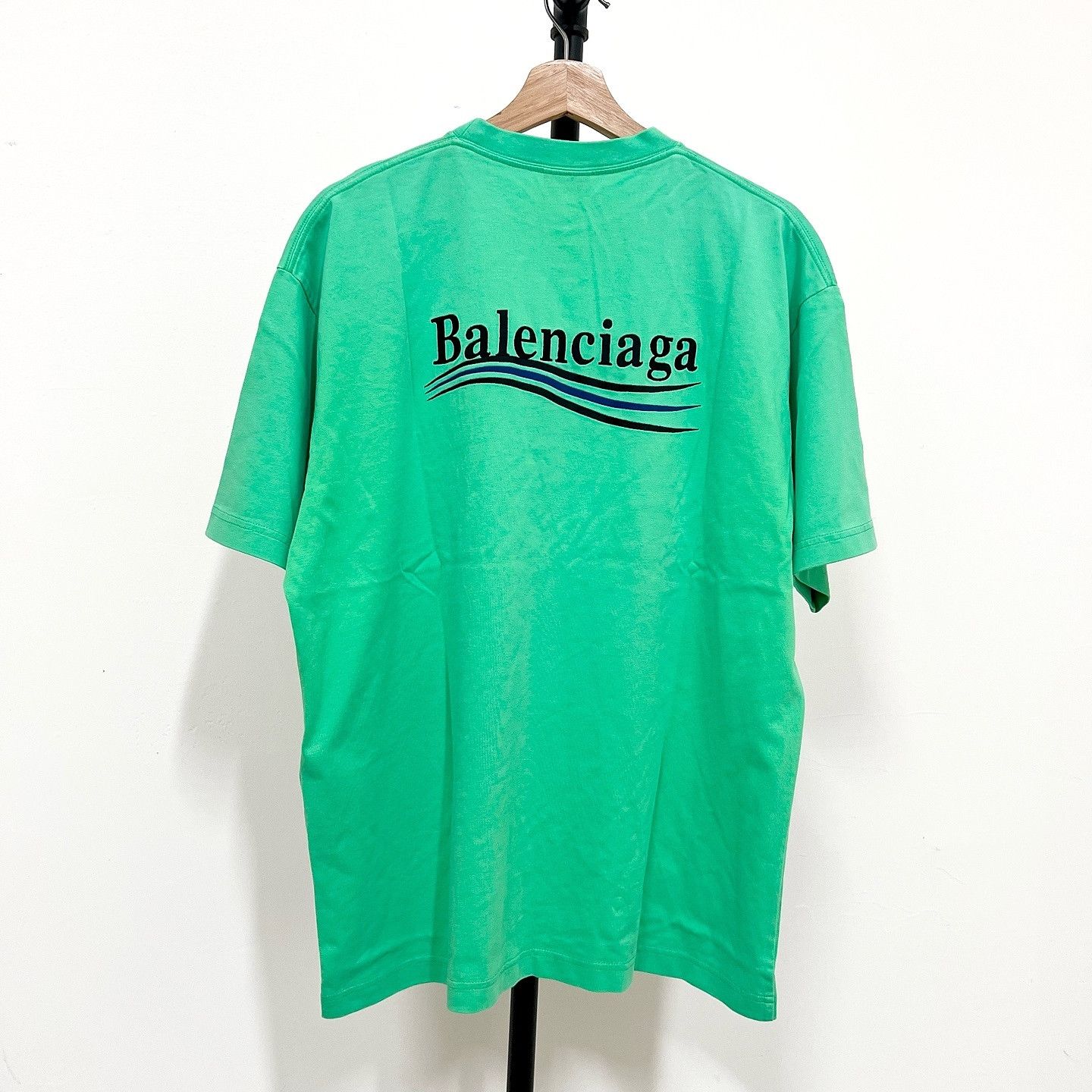 Balenciaga Balenciaga Wave Logo T-Shirt Size XS Size US XS / EU 42 / 0 - 2 Thumbnail