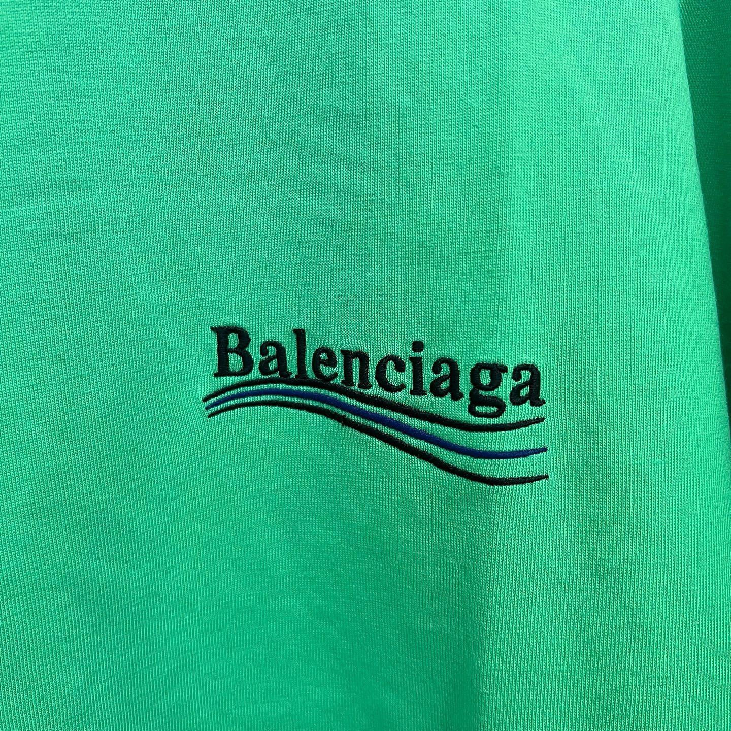Balenciaga Balenciaga Wave Logo T-Shirt Size XS Size US XS / EU 42 / 0 - 6 Thumbnail