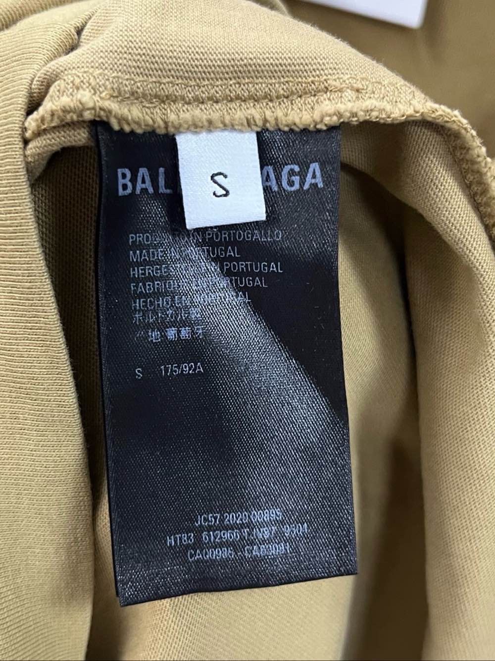 Balenciaga Balenciaga Embroidered Logo T-Shirt Size S Size US S / EU 44-46 / 1 - 4 Thumbnail