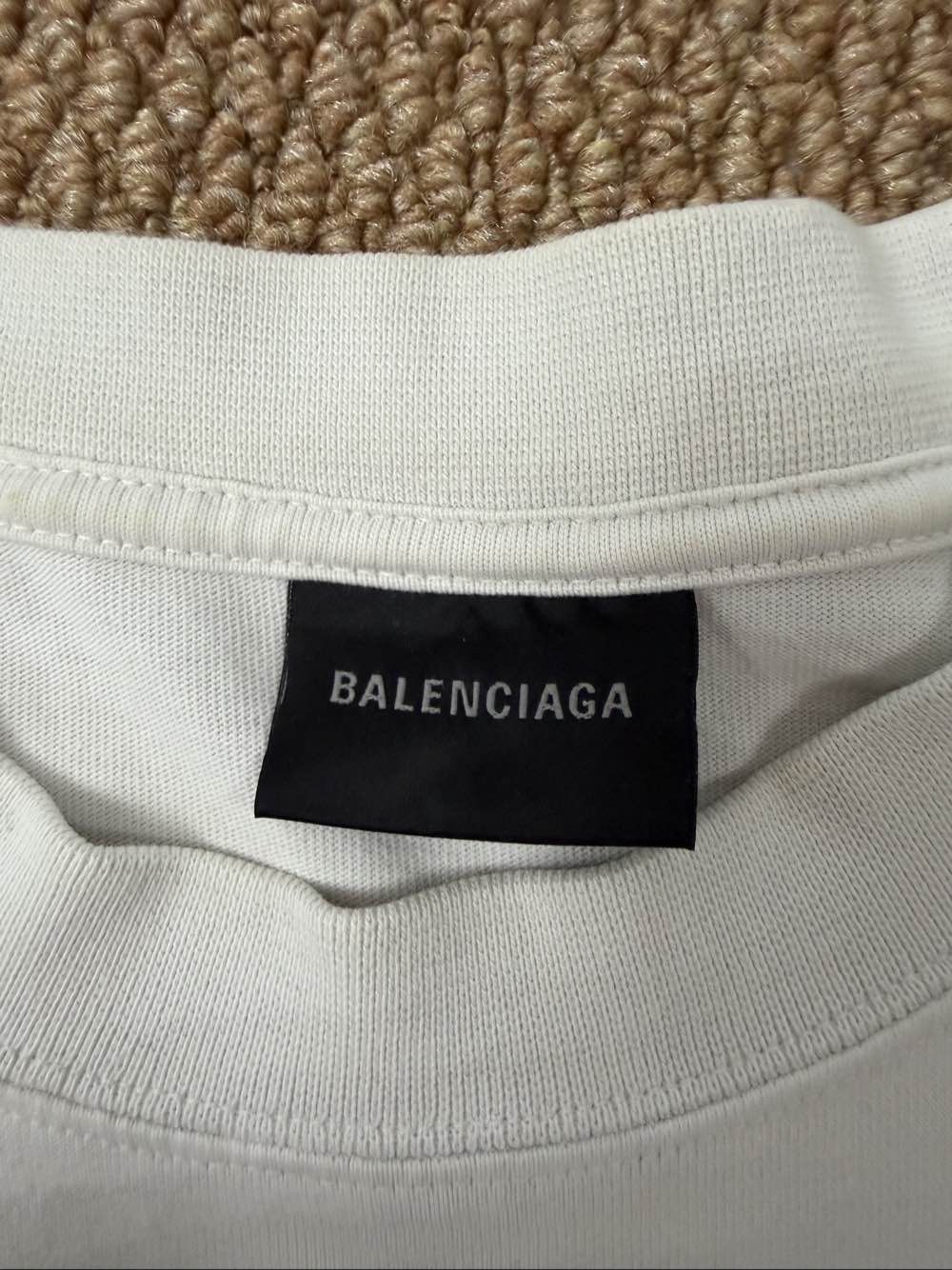 Balenciaga Balenciaga Logo Print Short Sleeve T-Shirt Size S Size US S / EU 44-46 / 1 - 3 Thumbnail