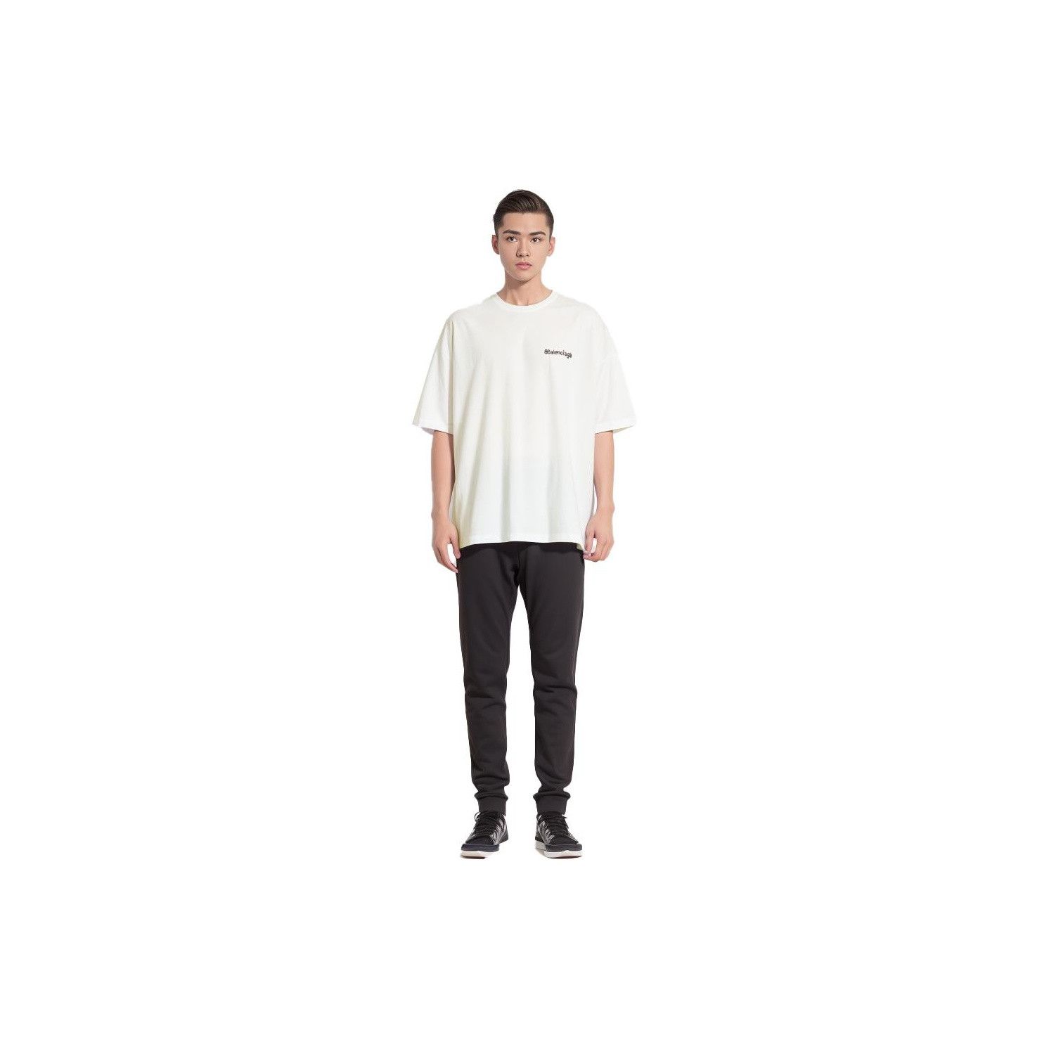 Balenciaga Balenciaga Logo Print Short Sleeve T-Shirt Size S Size US S / EU 44-46 / 1 - 9 Thumbnail