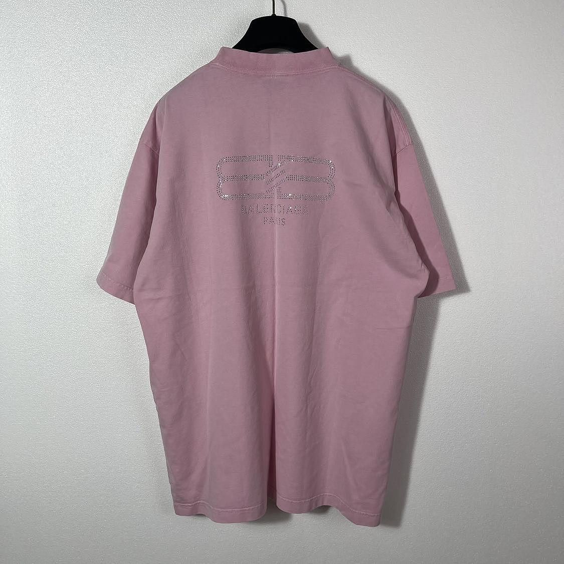 Balenciaga Balenciaga Rhinestone Logo T-Shirt Size S Size US S / EU 44-46 / 1 - 2 Thumbnail