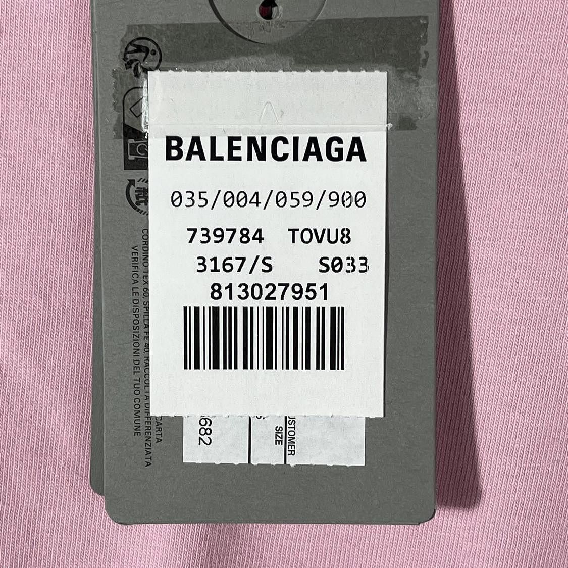Balenciaga Balenciaga Rhinestone Logo T-Shirt Size S Size US S / EU 44-46 / 1 - 5 Thumbnail