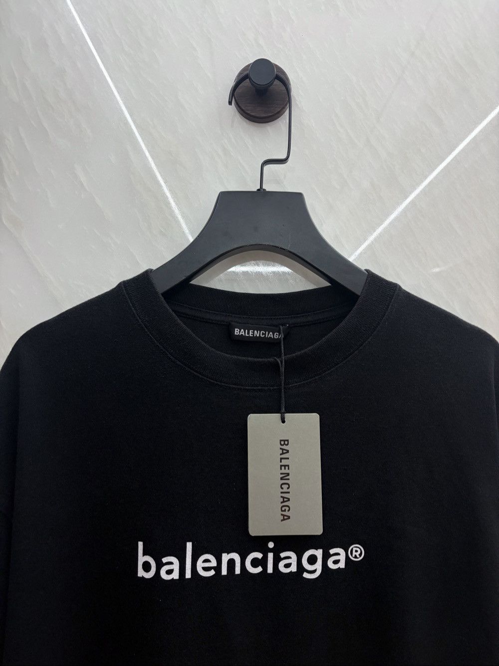 Balenciaga Balenciaga Logo T-Shirt Size XS Size US XS / EU 42 / 0 - 3 Thumbnail