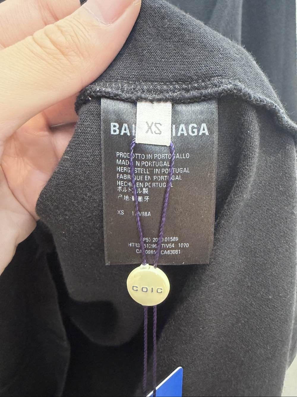 Balenciaga Balenciaga Logo T-Shirt Size XS Size US XS / EU 42 / 0 - 4 Thumbnail