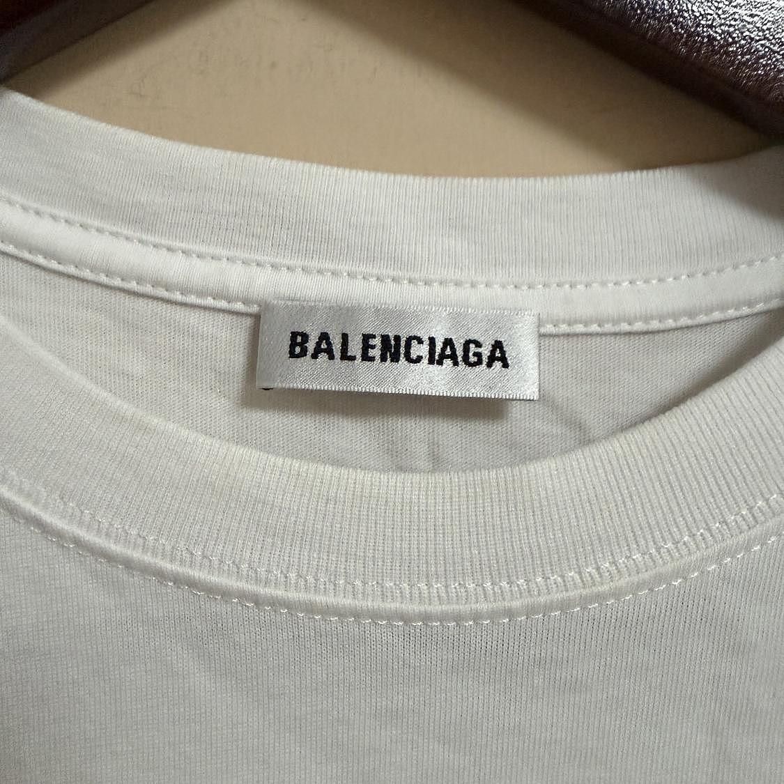 Balenciaga Balenciaga Mode Logo T-Shirt Size S Size S / US 4 / IT 40 - 3 Thumbnail