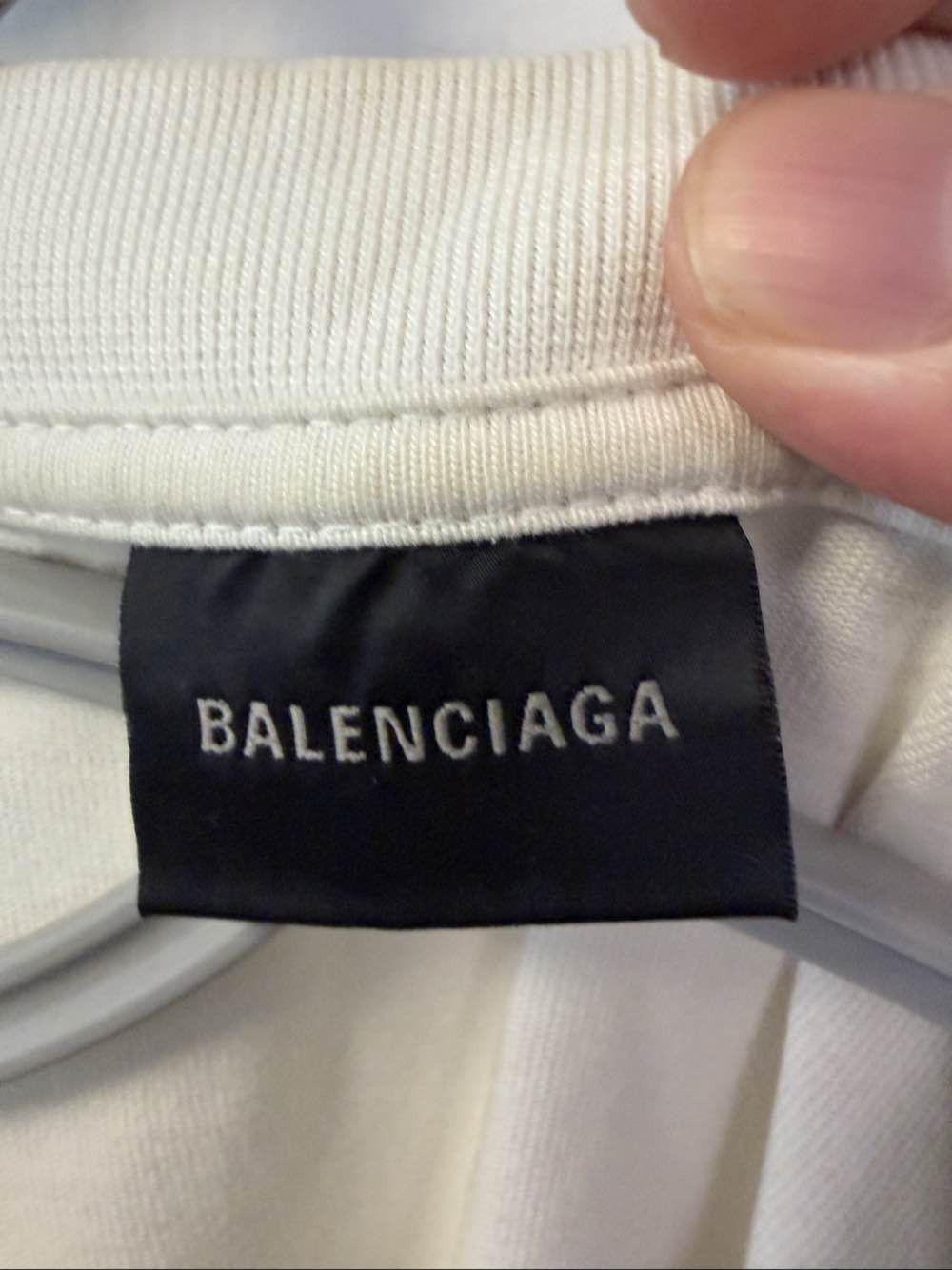Balenciaga Balenciaga Rhinestone Logo T-Shirt Size M Size M / US 6-8 / IT 42-44 - 3 Thumbnail