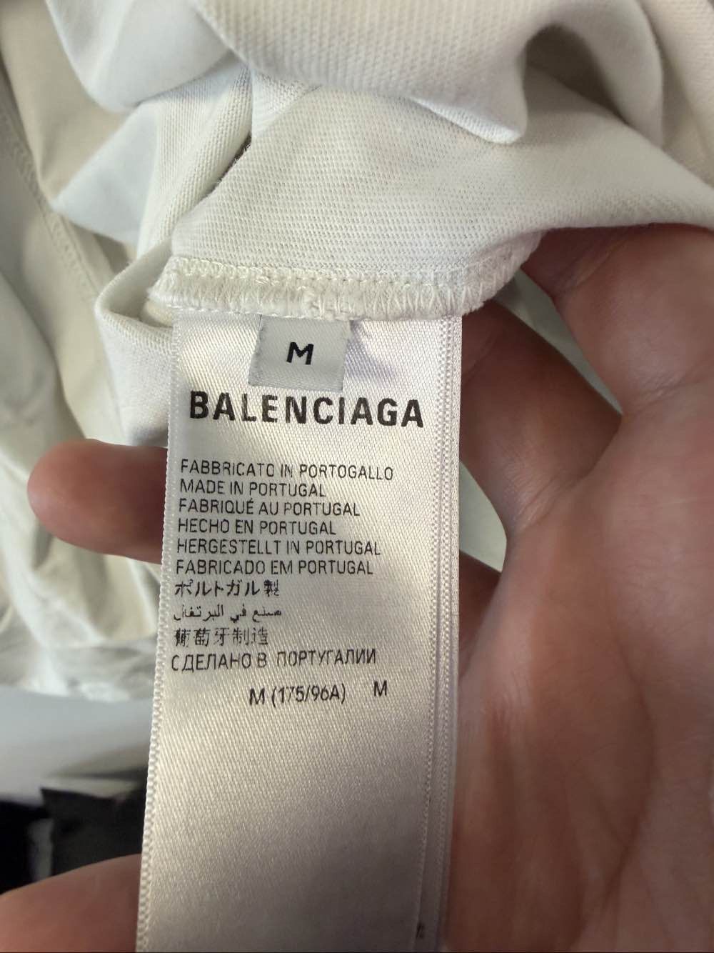 Balenciaga Balenciaga Rhinestone Logo T-Shirt Size M Size M / US 6-8 / IT 42-44 - 4 Thumbnail