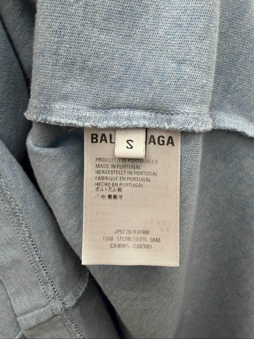 Balenciaga Balenciaga Logo Print T-Shirt Size S Size US S / EU 44-46 / 1 - 4 Thumbnail