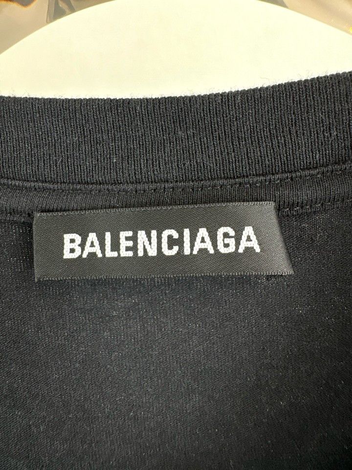 Balenciaga Balenciaga Logo T-Shirt Size M Size US M / EU 48-50 / 2 - 3 Thumbnail