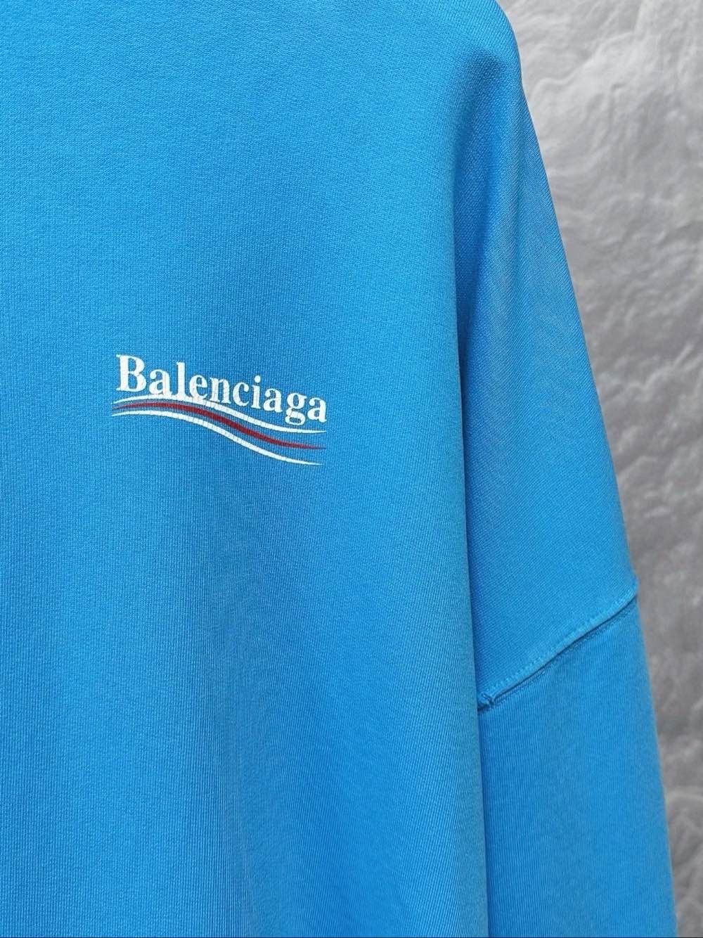 Balenciaga Balenciaga Wave Logo Hoodie Size XS Size US XS / EU 42 / 0 - 5 Thumbnail