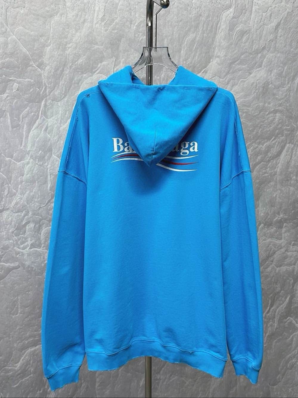 Balenciaga Balenciaga Wave Logo Hoodie Size XS Size US XS / EU 42 / 0 - 2 Thumbnail