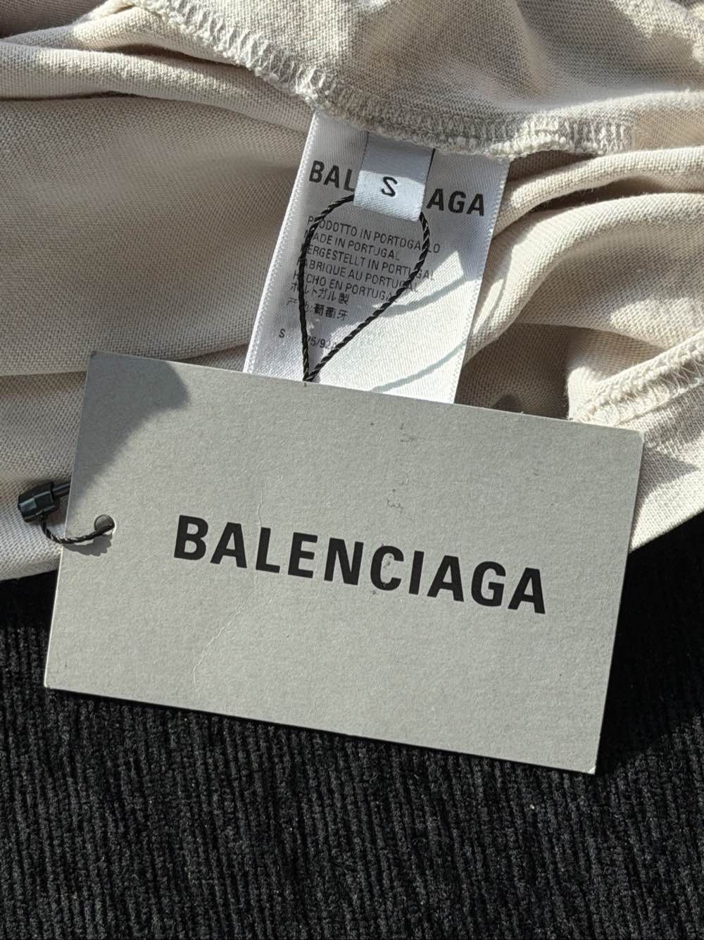 Balenciaga Balenciaga Logo Print T-Shirt Size M Size US M / EU 48-50 / 2 - 5 Thumbnail