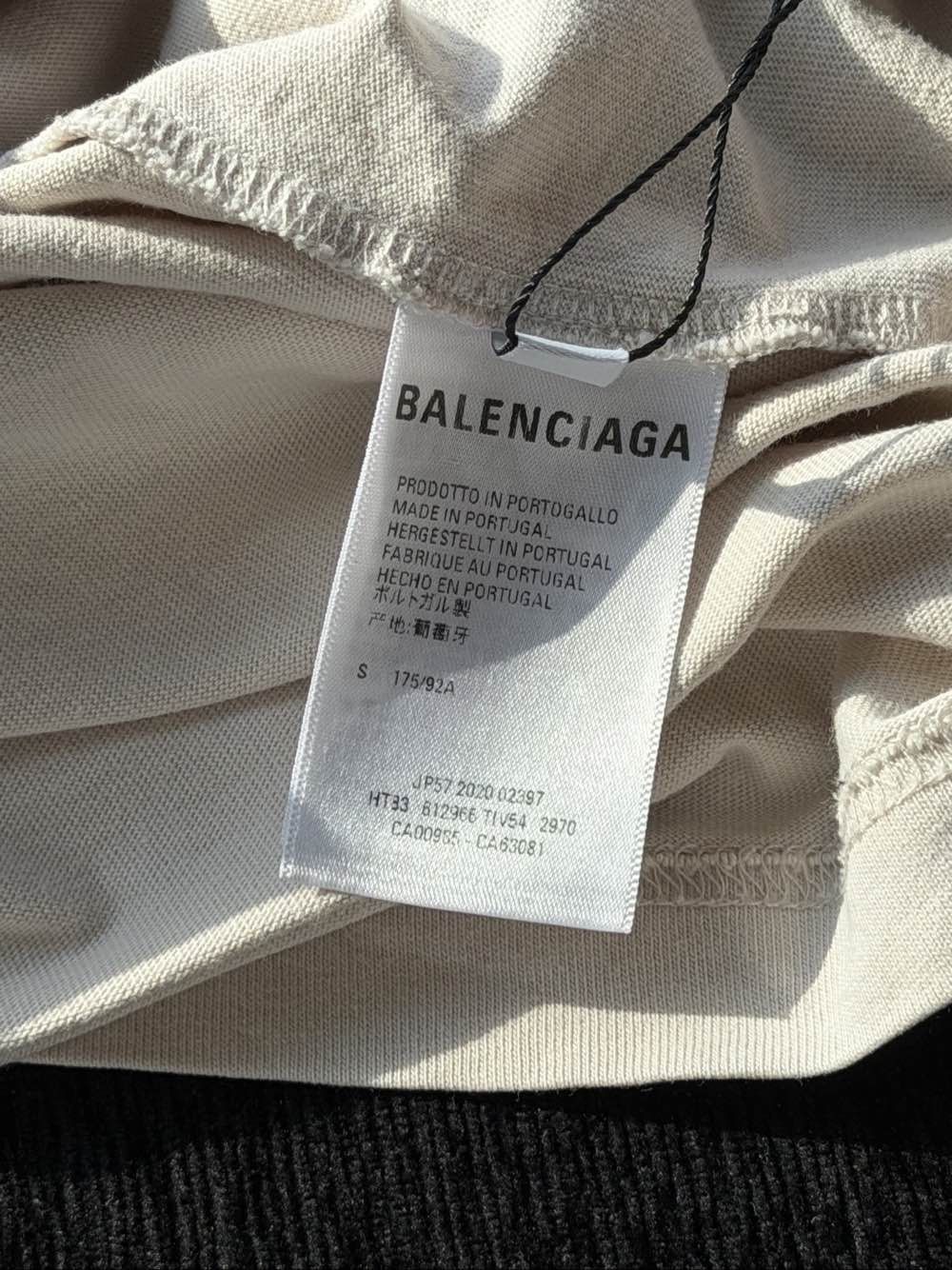 Balenciaga Balenciaga Logo Print T-Shirt Size M Size US M / EU 48-50 / 2 - 4 Thumbnail