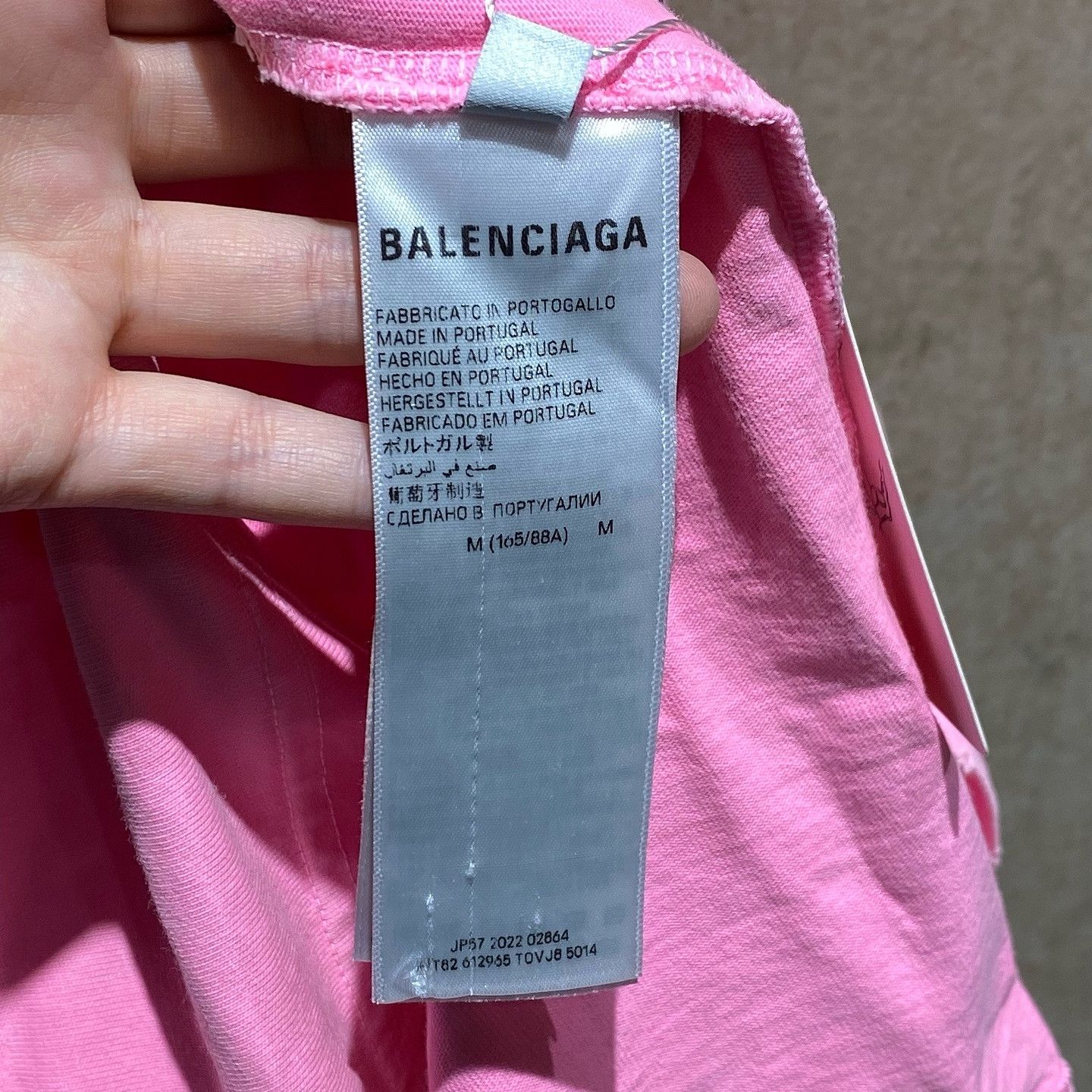 Balenciaga Balenciaga Logo Cotton T-Shirt Size M Size M / US 6-8 / IT 42-44 - 4 Thumbnail