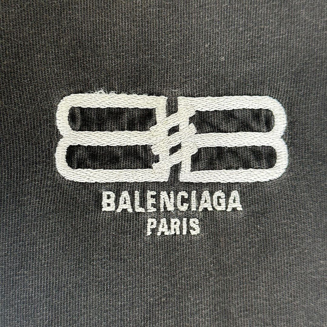 Balenciaga Balenciaga BB Embroidery T-Shirt Size L Size US L / EU 52-54 / 3 - 5 Thumbnail