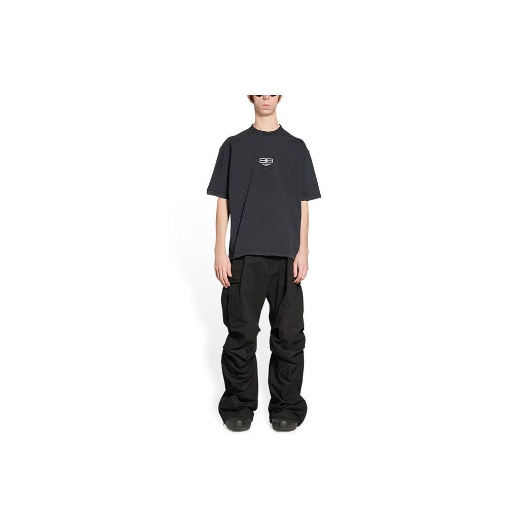 Balenciaga Balenciaga BB Embroidery T-Shirt Size L Size US L / EU 52-54 / 3 - 6 Thumbnail