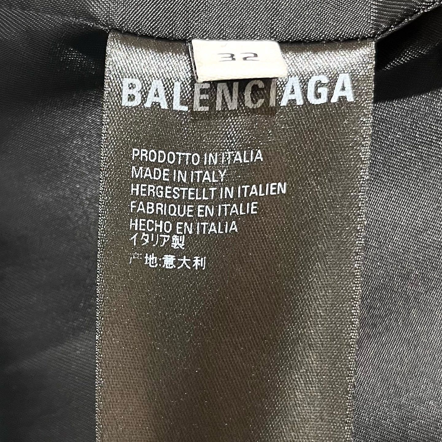 Balenciaga Balenciaga All Over Logo Cashmere Coat Size 32 Size XXS / US 00 / IT 34 - 5 Thumbnail
