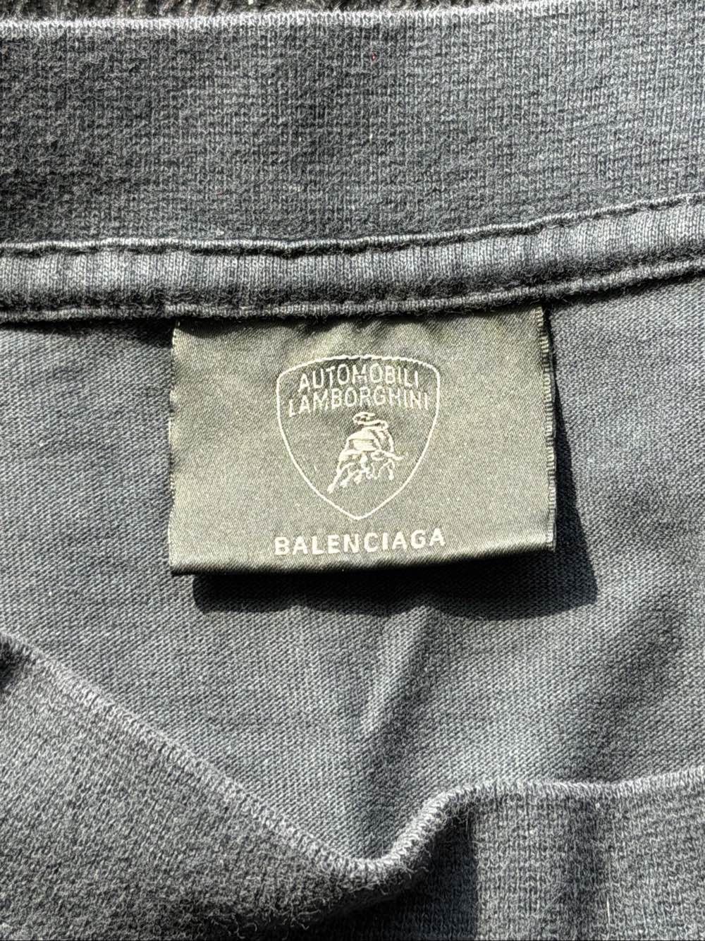 Balenciaga Balenciaga x Automobili Lamborghini Car Print T-Shirt Size M Size US M / EU 48-50 / 2 - 3 Thumbnail