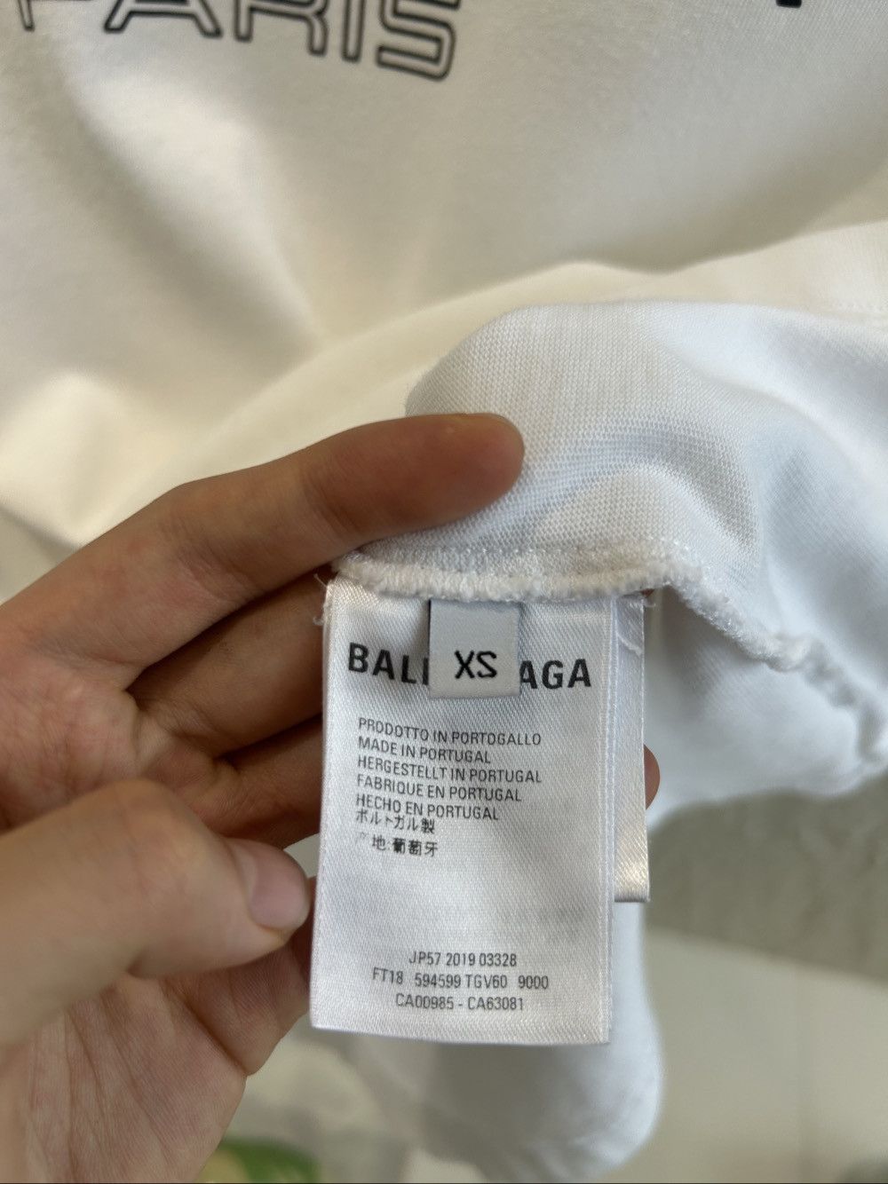 Balenciaga Balenciaga Logo Crown T-Shirt Size XS Size XS / US 0-2 / IT 36-38 - 4 Thumbnail