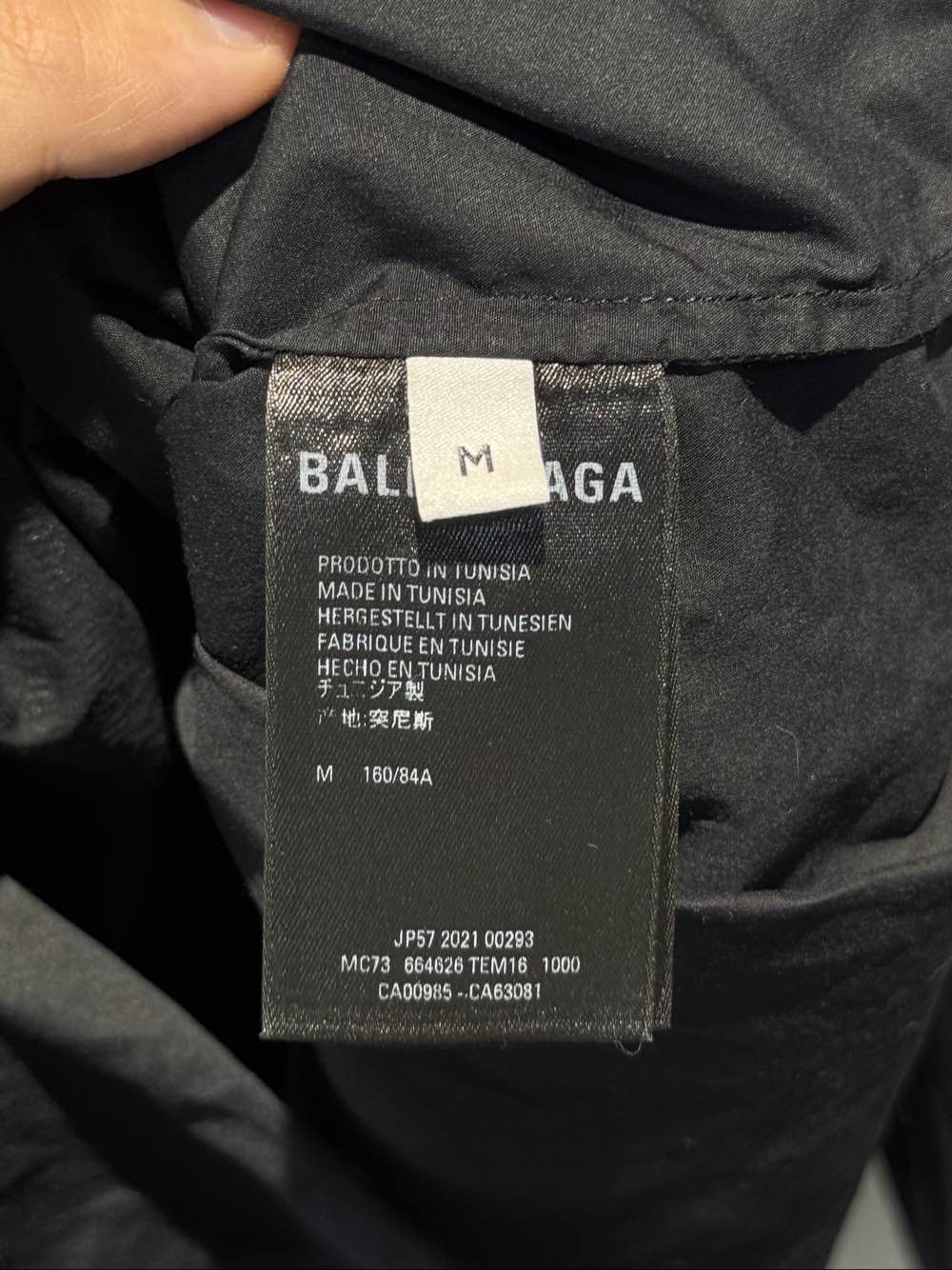 Balenciaga Balenciaga Paris Logo Graphic Shirt Size M Size US M / EU 48-50 / 2 - 4 Thumbnail
