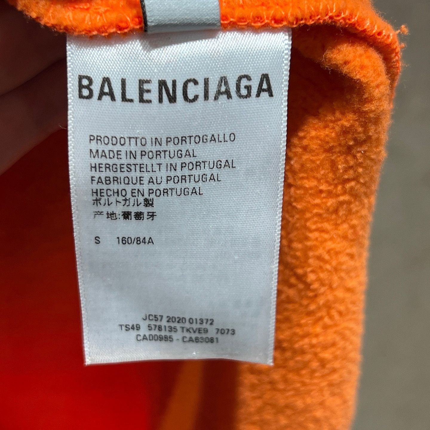 Balenciaga Balenciaga Wave Logo Hoodie Size S Size US S / EU 44-46 / 1 - 4 Thumbnail