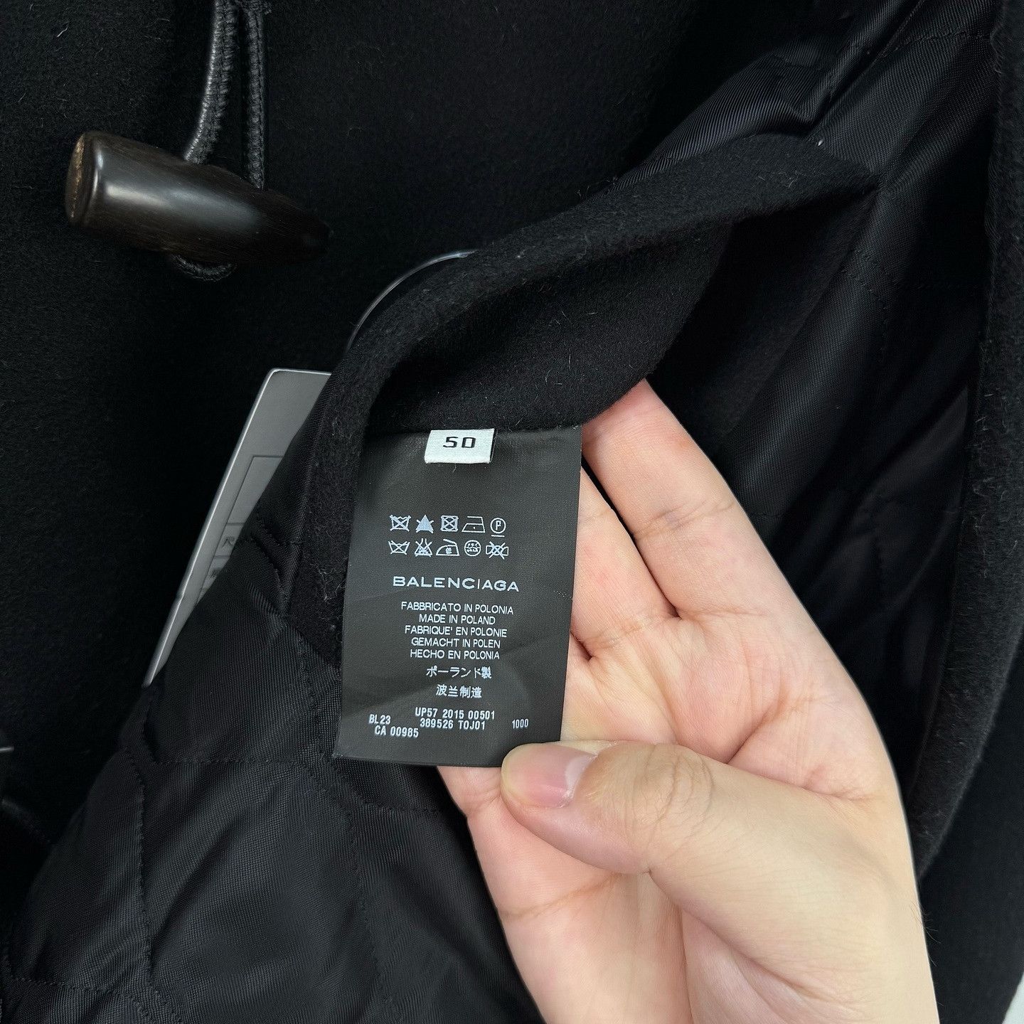 Balenciaga Balenciaga Hooded Duffle Coat Size 50 Size US M / EU 48-50 / 2 - 4 Thumbnail