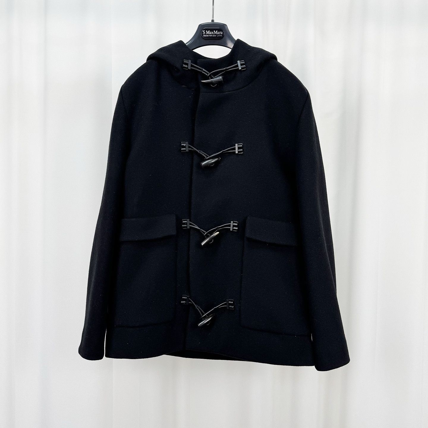 Balenciaga Balenciaga Hooded Duffle Coat Size 50 Size US M / EU 48-50 / 2 - 8 Thumbnail
