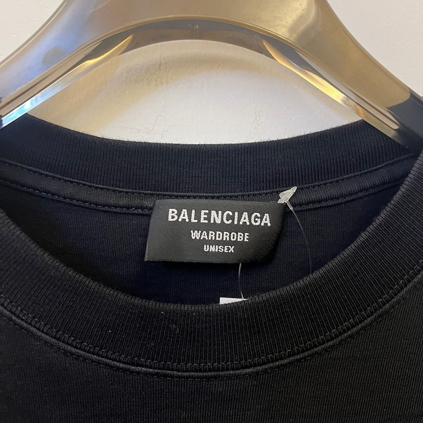 Balenciaga Balenciaga Logo T-Shirt Black Size XXS Size US XXS / EU 40 - 3 Thumbnail