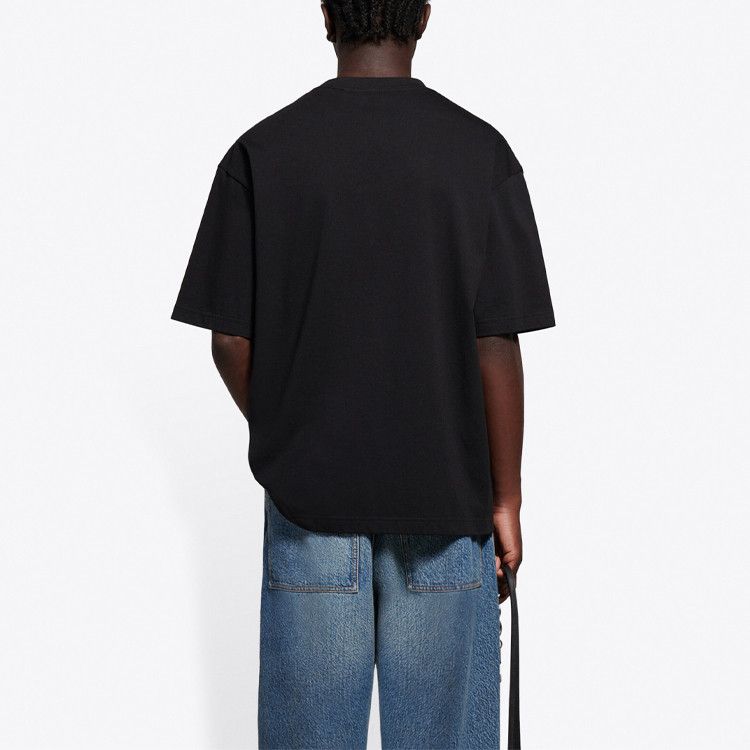 Balenciaga Balenciaga Logo T-Shirt Black Size XXS Size US XXS / EU 40 - 8 Thumbnail