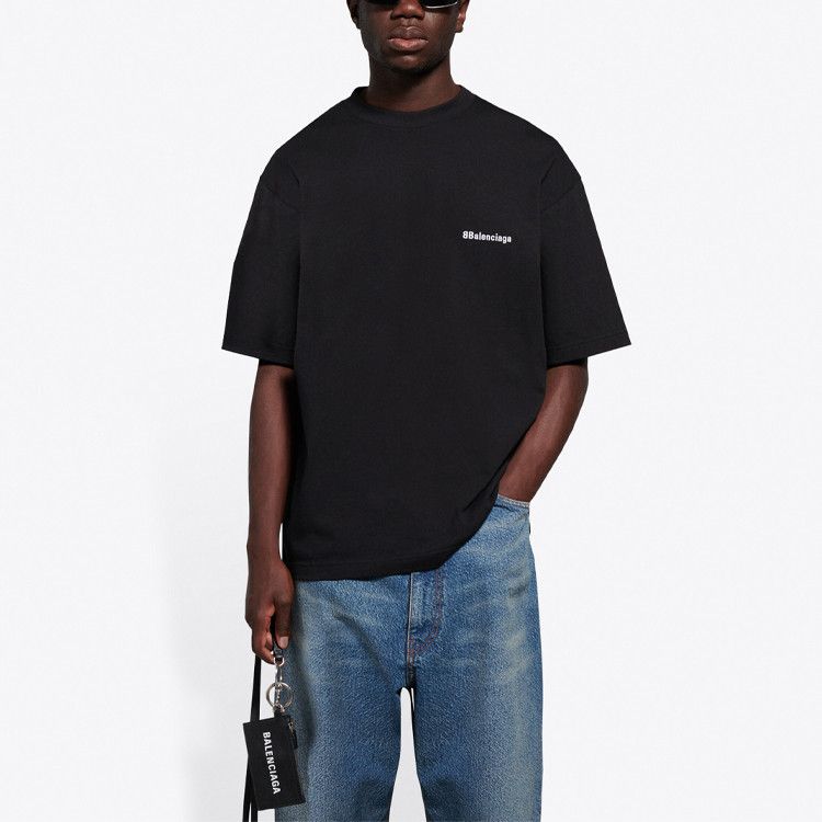Balenciaga Balenciaga Logo T-Shirt Black Size XXS Size US XXS / EU 40 - 7 Thumbnail