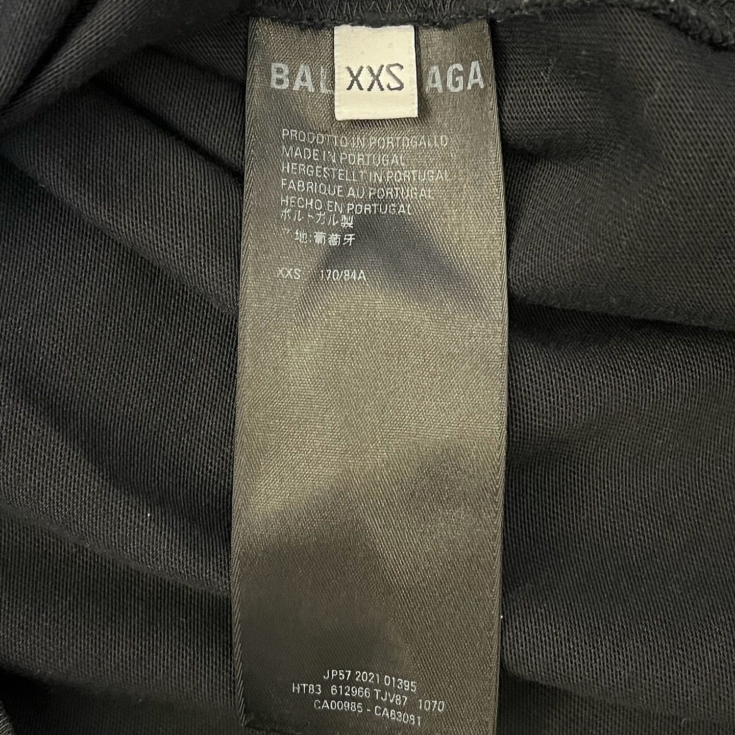 Balenciaga Balenciaga Logo T-Shirt Black Size XXS Size US XXS / EU 40 - 4 Thumbnail