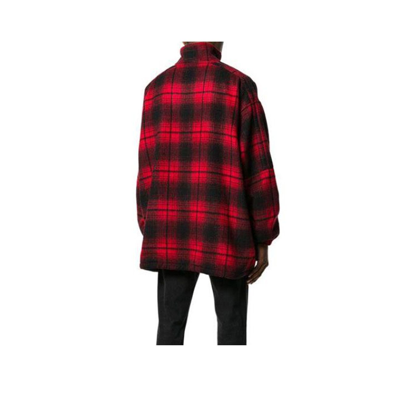Balenciaga Balenciaga Plaid Zip-up Jacket Size 46 Size US S / EU 44-46 / 1 - 10 Thumbnail