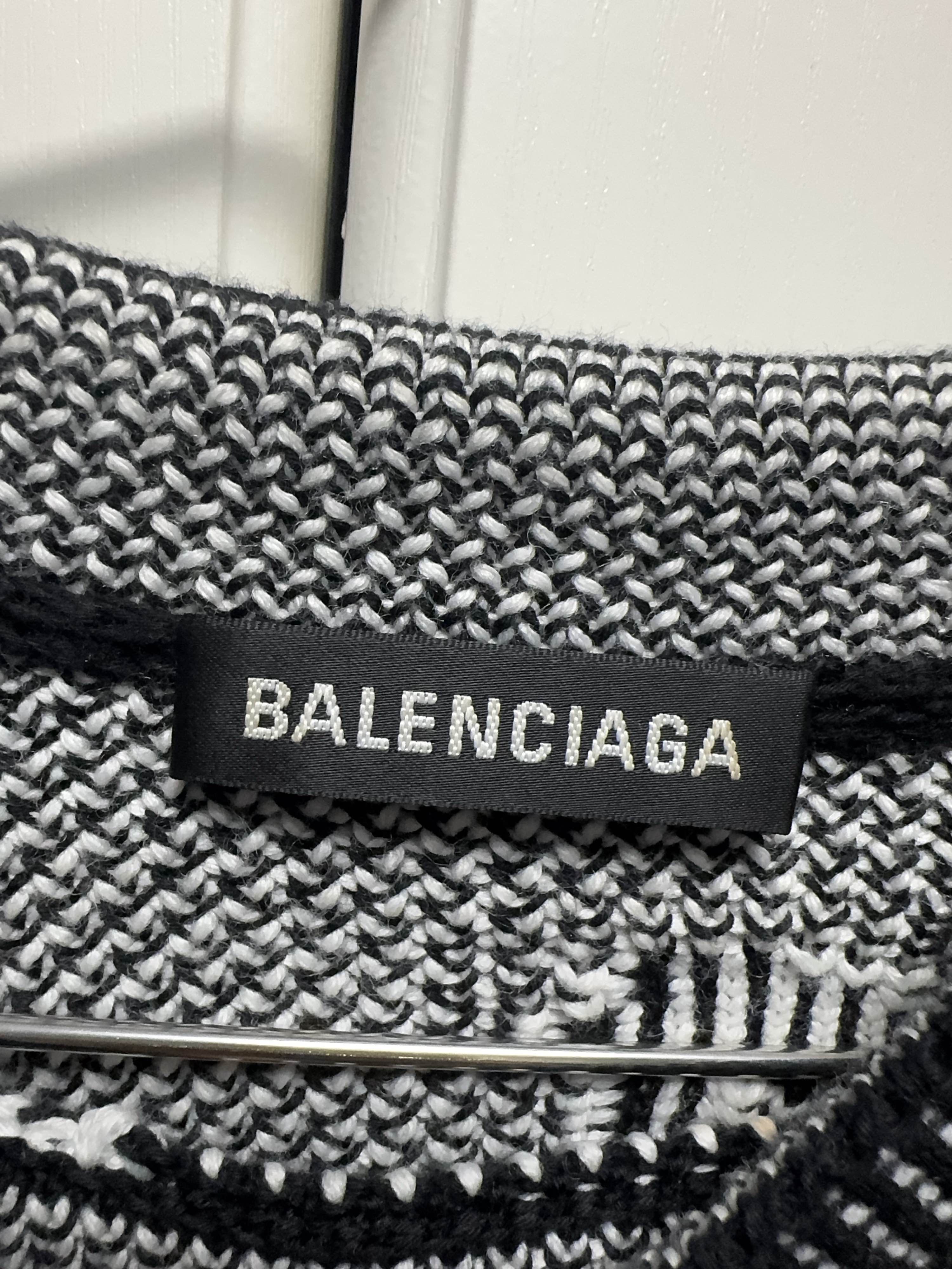 Balenciaga Balenciaga Script Logo Sweater Size XS Size US XS / EU 42 / 0 - 3 Thumbnail